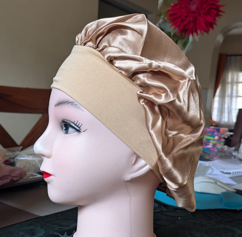 Brown Kids Bonnets